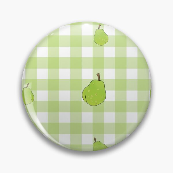 Item preview, Pear Gingham Pattern designed and sold by gillrosedraws.