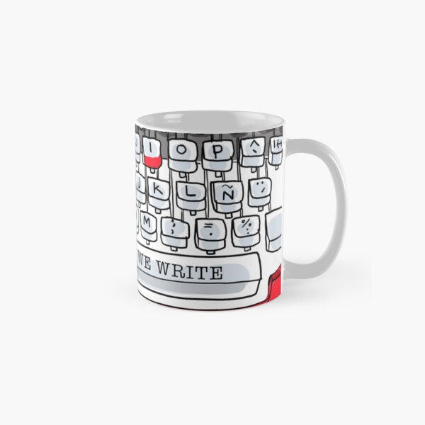 An diesem Tag schreiben wir Schreibmaschine Tasse (Standard)