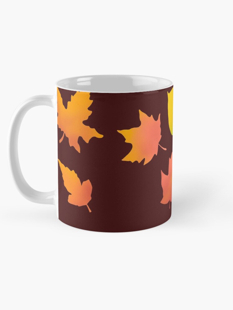 Thumbnail 5 of 6, Coffee Mug, Fall / Autumn Leaves Sticker Pack designed and sold by ColsonC.