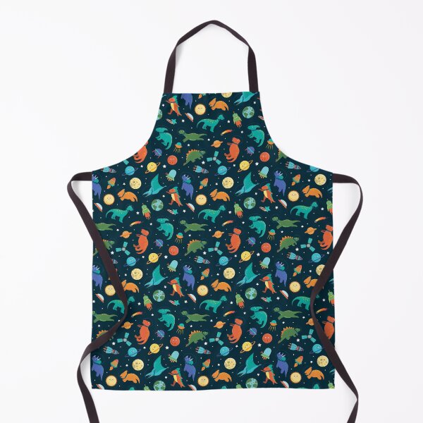 Item preview, Dinosaurs in Space Print designed and sold by Mini Tofu Shop.