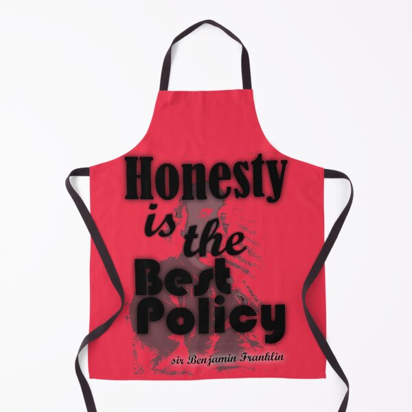 Item preview, Honesty is the best policy - sir Benjamin Franklin designed and sold by SueSakpal.
