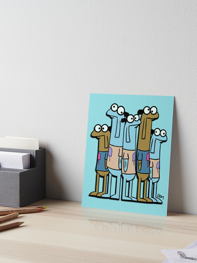 Meep spongebob | Art Board Print
