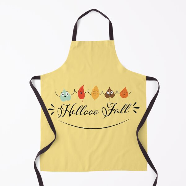 Item preview, Hello Fall Smiling Colorful Autumn Leaves  designed and sold by qitrechio.