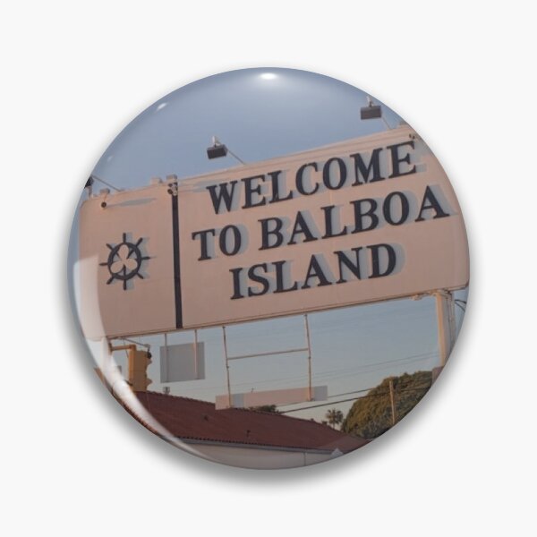 Item preview, Newport Beach welcome to Balboa Island sign designed and sold by erikasweeney.