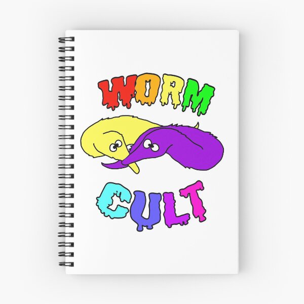 Item preview, Worm Cult Rainbow Worm on a String funny meme designed and sold by Unboltingcat.