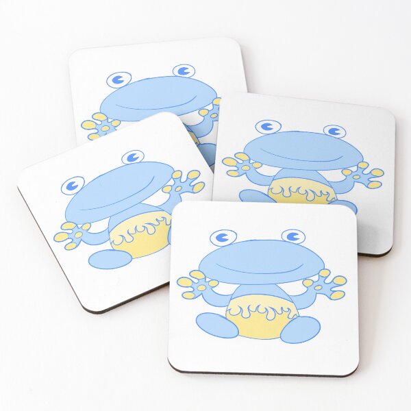 Item preview, Fire Frog (blue) designed and sold by gross-girl99.