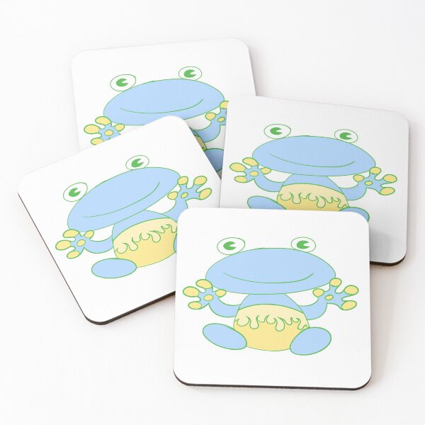 Item preview, Fire Frog (green and blue) designed and sold by gross-girl99.