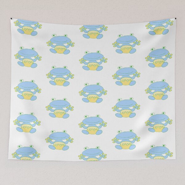 Item preview, Fire Frog (green and blue) designed and sold by gross-girl99.