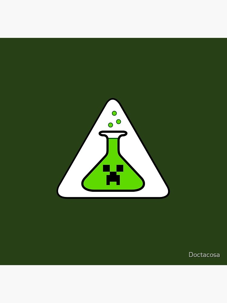 Creeper's Lab beaker by Doctacosa