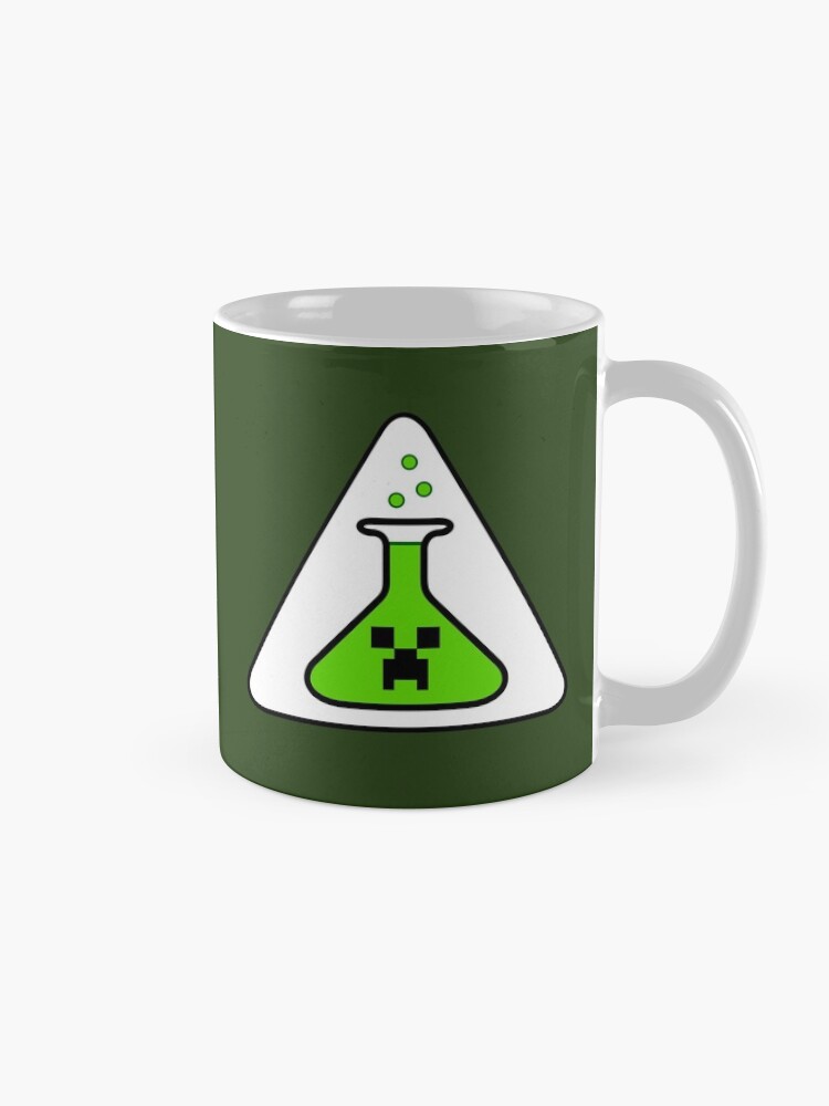 Alternate view of Creeper's Lab beaker Mug