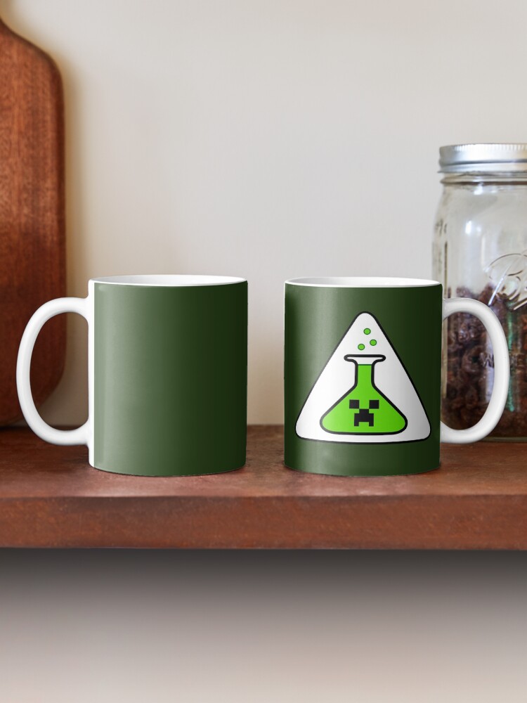 Alternate view of Creeper's Lab beaker Mug