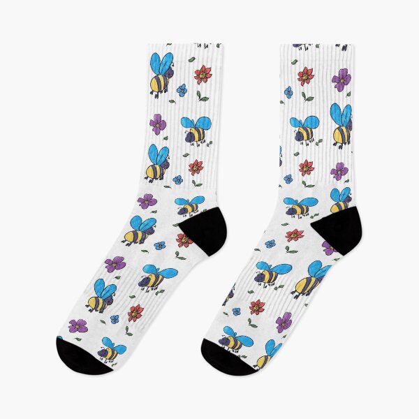 Item preview, Flowers and Bees designed and sold by CosyRosie.