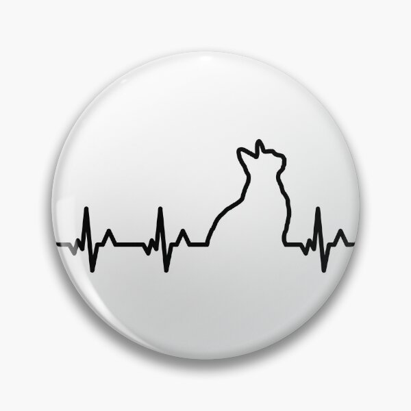 Item preview, Cat Heartbeat  designed and sold by belly-e-luna.