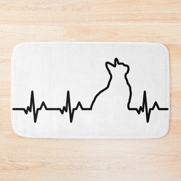 Item preview, Cat Heartbeat  designed and sold by belly-e-luna.