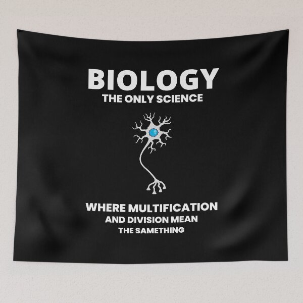 Item preview, Science Sayings Teacher Student Biology Funny Gift designed and sold by TastefulTees.