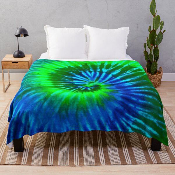 Item preview, Tie Dye, Colorful, Retro, Hippie, Psychedelic colors, Green, Blue designed and sold by Logic72.