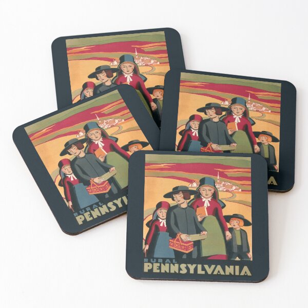 Item preview, Vintage Rural Pennsylvania Amish by Katherine Milhous designed and sold by digitalvintage.