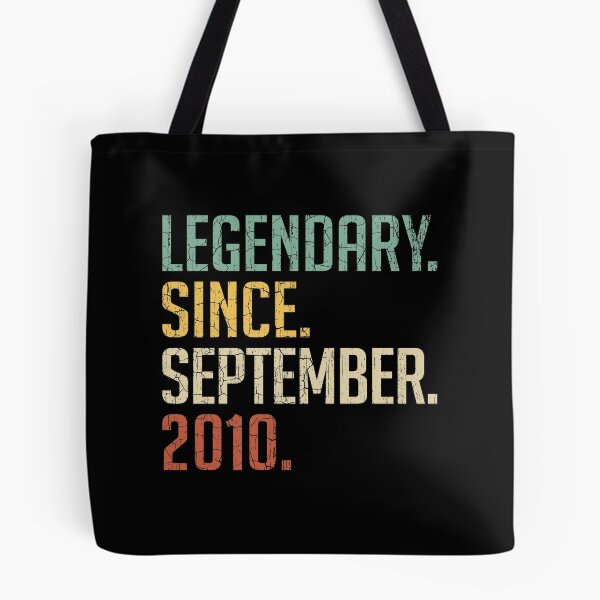 Item preview, Legendary Since September 2010 10th Birthday Gift 10 Years Old Vintage September 2010 designed and sold by Takatv.
