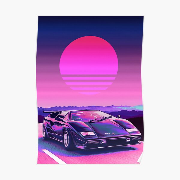 Countach Posters | Redbubble