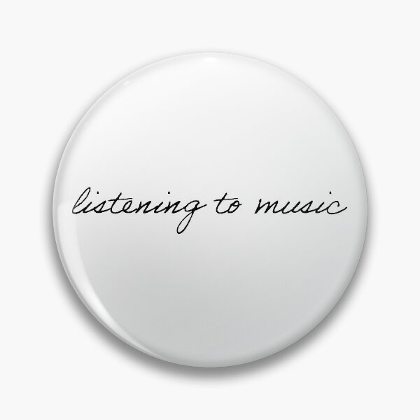 Item preview, "listening to music" designed and sold by Feel-GoodPrints.