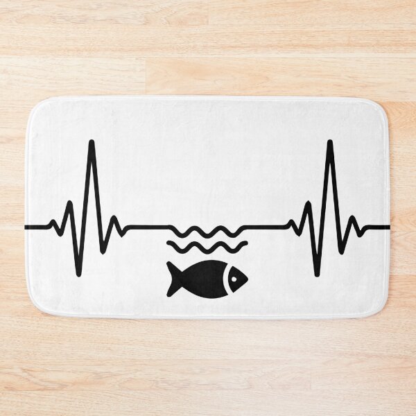 Item preview, Fishing Heartbeat for Fisherman designed and sold by SimoArte.