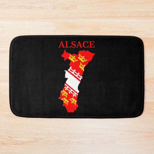 Item preview, Alsace France Flag Map, French Region. designed and sold by marosharaf.