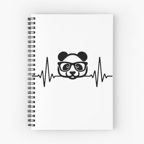Item preview, Kawaii Panda Heartbeat designed and sold by SimoArte.