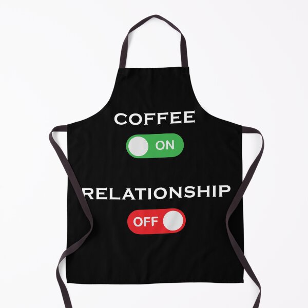 Item preview, Coffee ON relationship OFF designed and sold by Catsloversdotme.