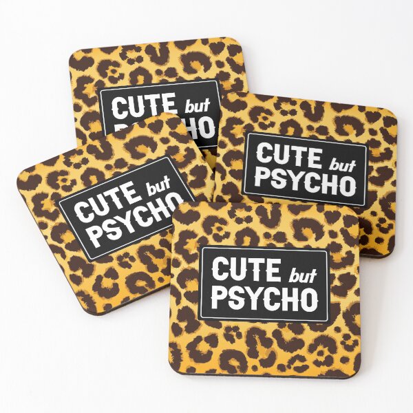 Item preview, sexy mask face mask Cute but Psycho gift designed and sold by teeseeds.