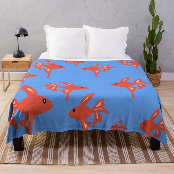 Item preview, Goldfish Blue Water Pattern Design designed and sold by NancyMerkle.