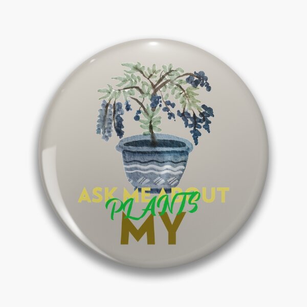Item preview, Ask me about my plants cute botanical designed and sold by Junsu Lim.