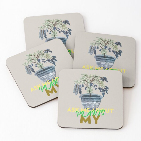 Item preview, Ask me about my plants cute botanical designed and sold by Junsu Lim.