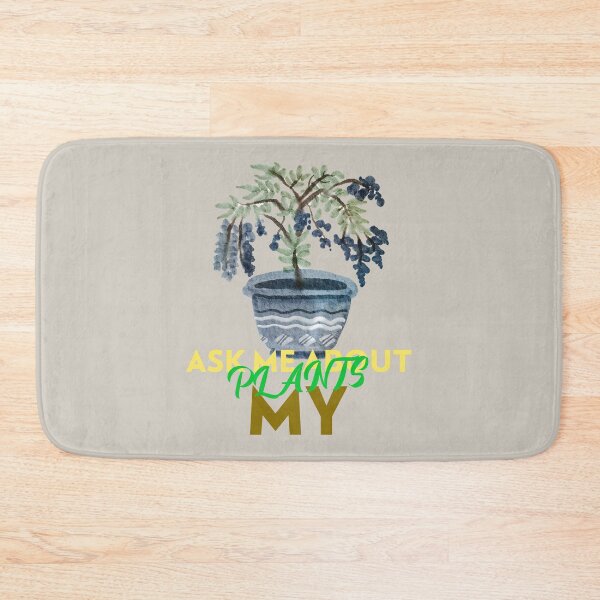 Item preview, Ask me about my plants cute botanical designed and sold by Junsu Lim.