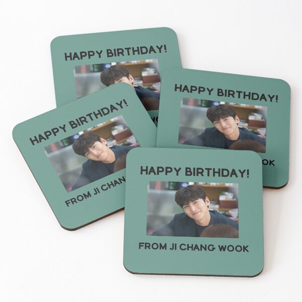 Item preview, Happy Birthday From Ji Chang Wook  designed and sold by kpopkdramamerch.
