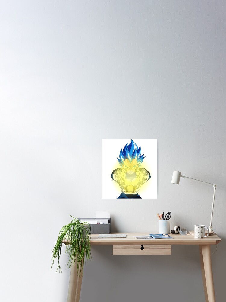 Vegeta Blue (final flash) Poster for Sale by Ralex495