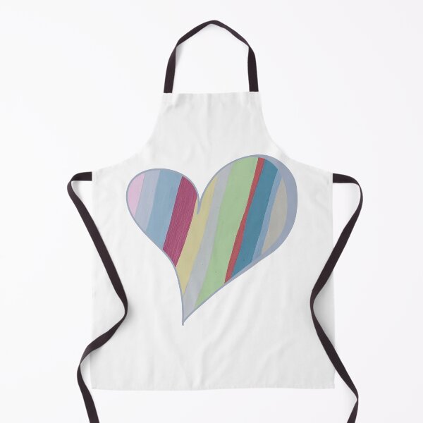 Item preview, Heart-shaped Colorful Stripe by Christie Olstad designed and sold by Christie Olstad.