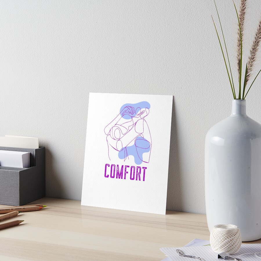 Item preview, Art Board Print designed and sold by QuoteMeApp.