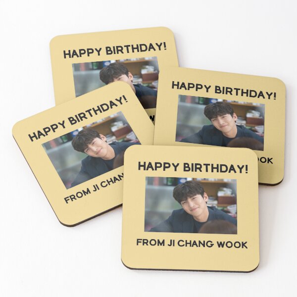 Item preview, Happy Birthday From Ji Chang Wook  designed and sold by kpopkdramamerch.