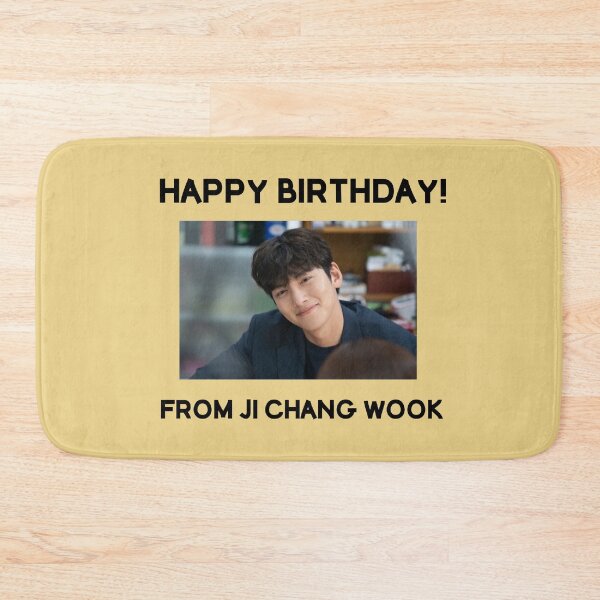 Item preview, Happy Birthday From Ji Chang Wook  designed and sold by kpopkdramamerch.