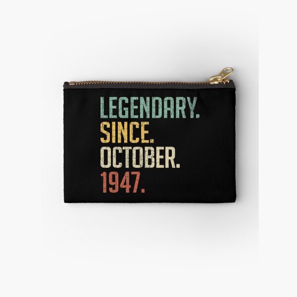 Item preview, Legendary Since October 1947 73rd Birthday Gift 73 Years Old Vintage October 1947 designed and sold by Takatv.