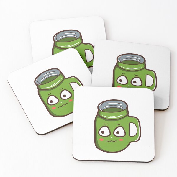 Item preview, Green Glass Kawaii designed and sold by Gaviniko.