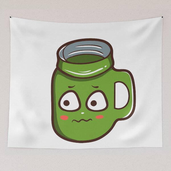 Item preview, Green Glass Kawaii designed and sold by Gaviniko.