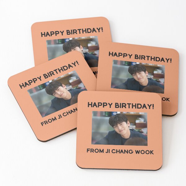 Item preview, Happy Birthday From Ji Chang Wook  designed and sold by kpopkdramamerch.