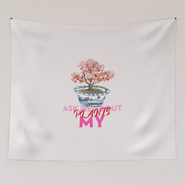 Item preview, Ask me about my plants botanical designed and sold by Junsu Lim.