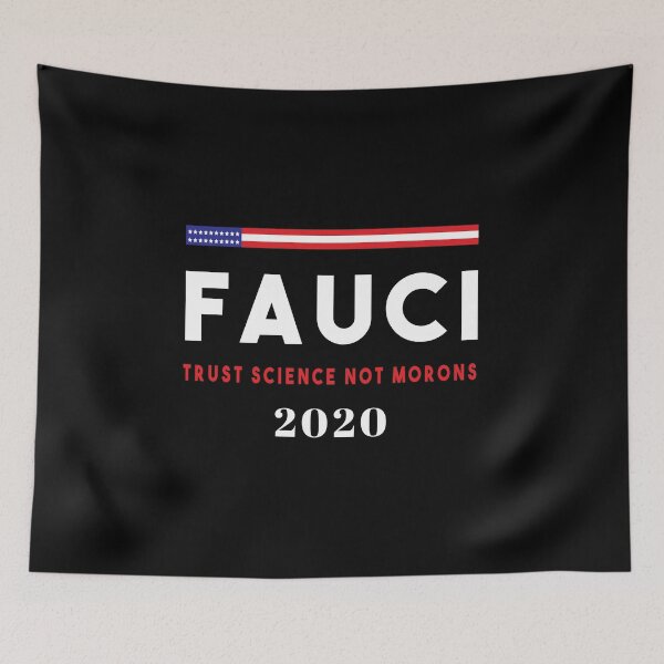 Item preview, Fauci Trust Science Not Morons Anti Trump print designed and sold by BUBLTEES.