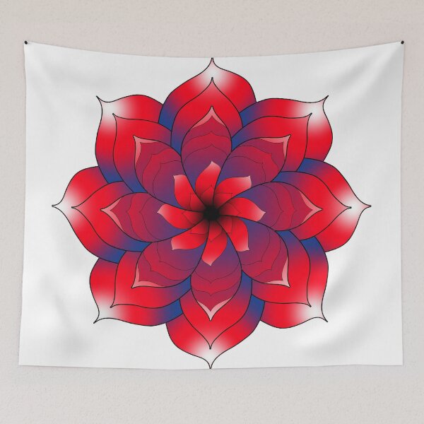 Item preview, Mandala No.2 - Colour,Red,Blue designed and sold by joeballs1.