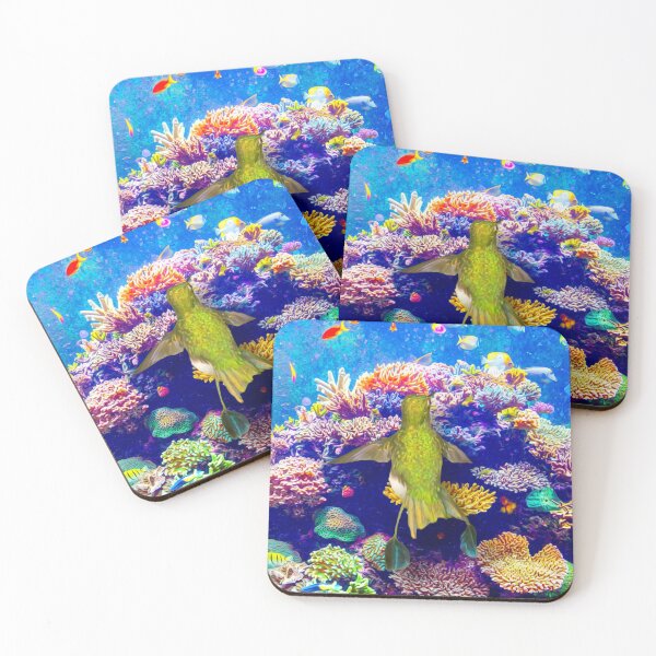 Item preview, Hummingbird reef 2.1 designed and sold by KnightStarrArt.