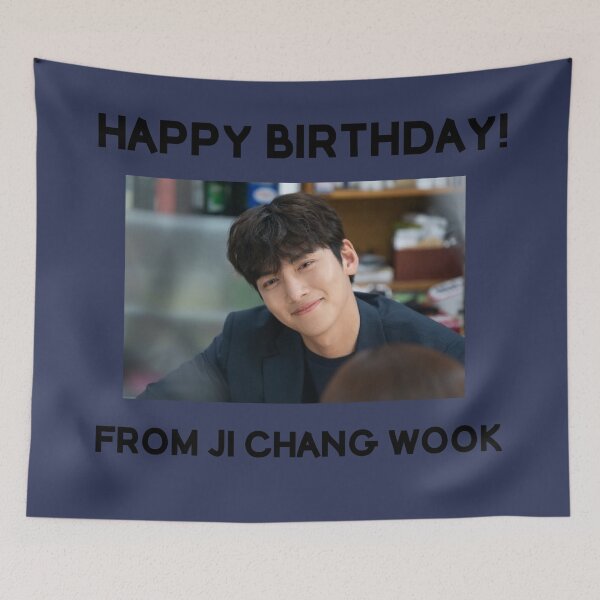 Item preview, Happy Birthday From Ji Chang Wook  designed and sold by kpopkdramamerch.