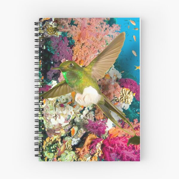 Aperçu de l'œuvre Hummingbird reef 1.1 créée et vendue par KnightStarrArt.