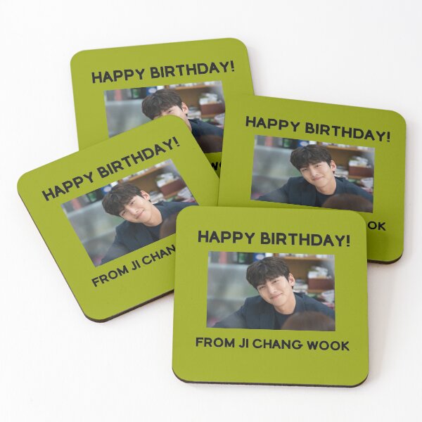 Item preview, Happy Birthday From Ji Chang Wook  designed and sold by kpopkdramamerch.